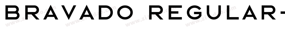 Bravado Regular字体转换